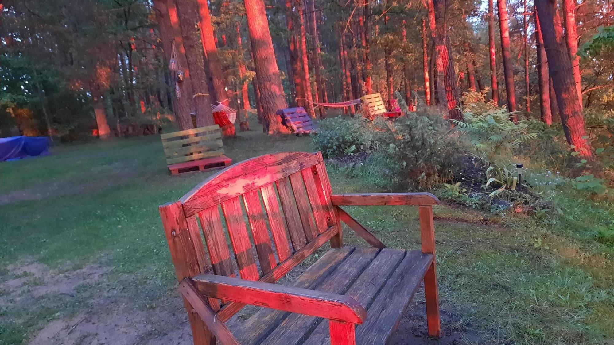 Kempings Ezerpriedes Burtnieki  Bagian luar foto